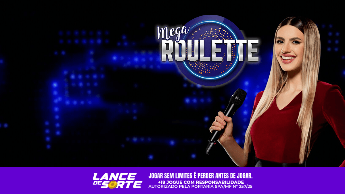 Mega Roulette: a roleta com multiplicadores explosivos na Lance de Sorte