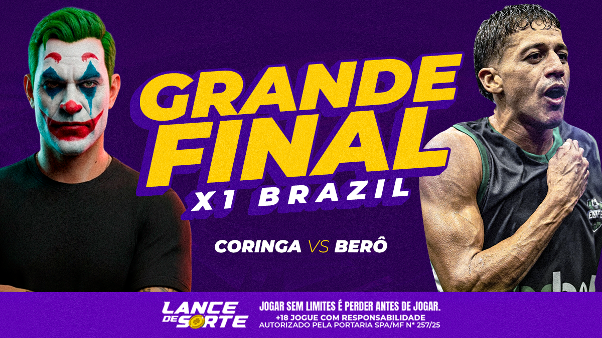 O Mundo do X1 Vai Parar: Coringa e Berô Decidem a Grande Final