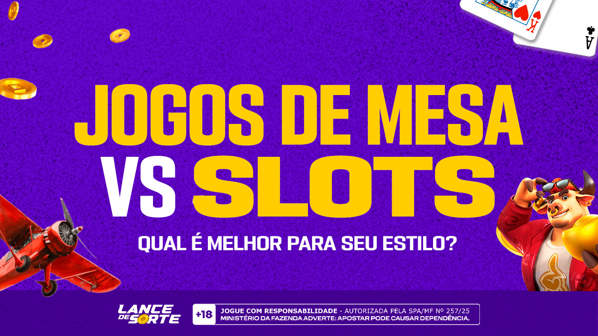 Jogos de mesa vs slots: qual é melhor para seu estilo?