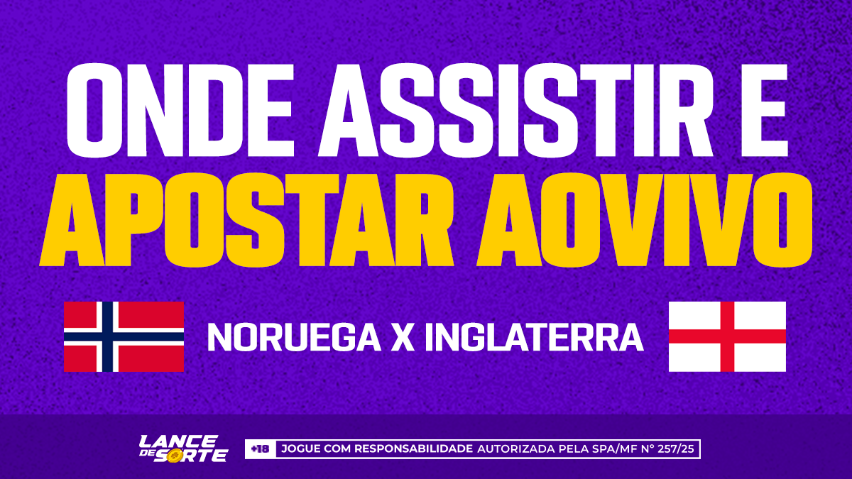 Noruega x Inglaterra: Onde Assistir e Apostar – Copa 2026
