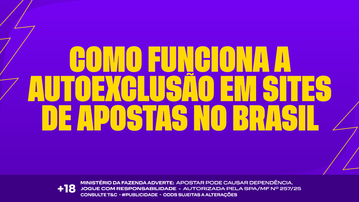 Como funciona a autoexclusão em sites de apostas no Brasil
